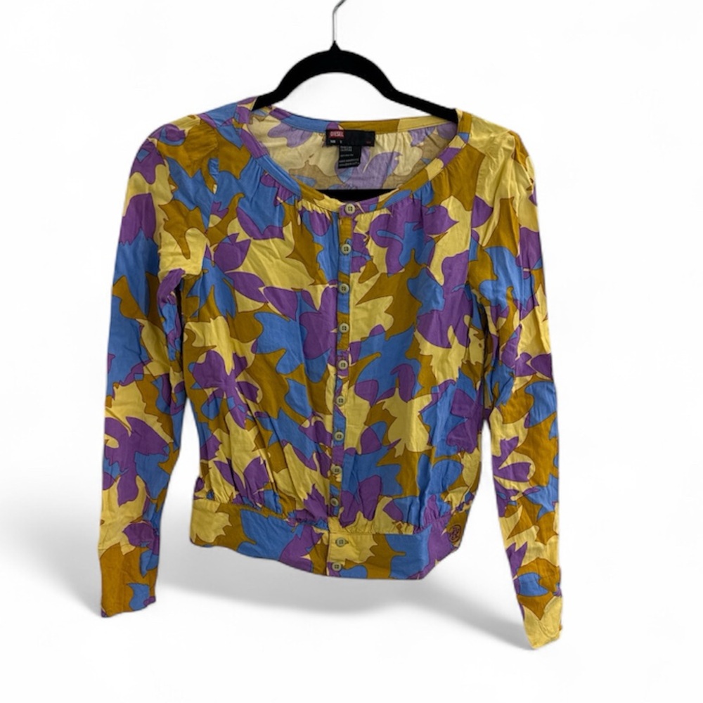 Diesel Multicolor Button-Down Shirt